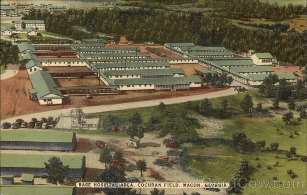 Base Hospital Area at Cochran Field Macon Georgia