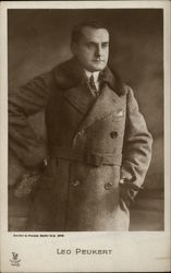 Photograph of Leo Peukert Postcard