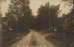 Main Street North Charlestown, NH Postcard Postcard