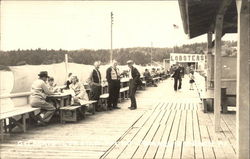 Gilbert's Lobster Pound Pemaquid Beach, ME Postcard Postcard