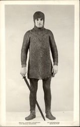 Man in Chain Mail, XIV Century Postcard