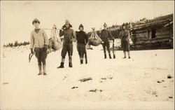 Hunting Party Postcard 
