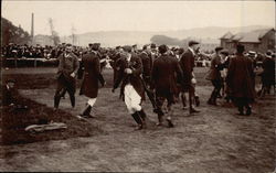 Men Playing a Game Postcard Postcard