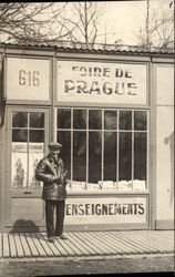 Foire de Prague - Enseignements Postcard
