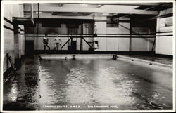 London Central Y.M.C.A - Swimming Pool Postcard