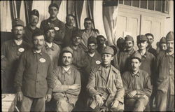 A Group of Soldiers Postcard