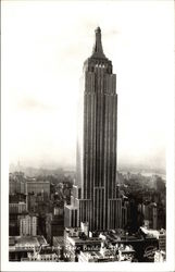 Empire State Building Postcard