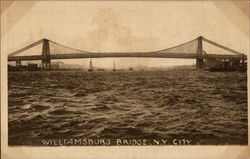 Williamsport Bridge Postcard