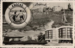 Greetings from Knocke Postcard