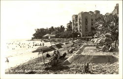Waikiki Beach Postcard