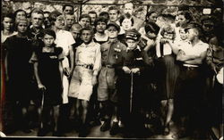 A Group of Blind Children Postcard