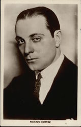 Ricardo Cortez Actors Postcard Postcard