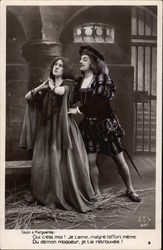 Faust a Marguerite Postcard