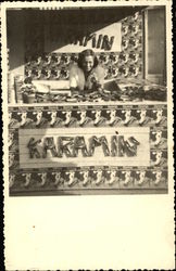 Karramin Sales Booth Postcard