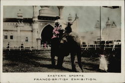 Franco-British Exhibition - Eastern Sports Postcard