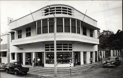 Street Corner Store Postcard