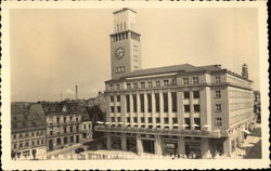 Platz Neuss Rathaus Postcard
