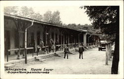 Doppelkompaniebaracke - Neues Lager Postcard