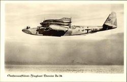 "Dornier" the Flying Boat - Aircraft Postcard