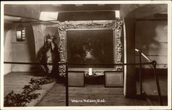 Where Nelson Died, HMS Victory Postcard