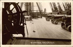 Quarterdeck, Looking Forward Postcard