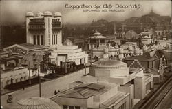 Exposition des Arts Décoratifs - Esplanade des Invalides Paris, France Postcard Postcard