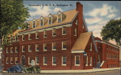 Community YMCA Burlington, VT Postcard Postcard