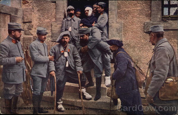 The Wounded Heroes of Verdun World War I