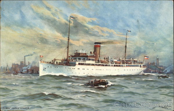 Cobra Steamer at Sea Steamers