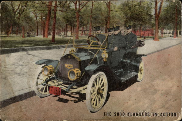 Men Driving an Automobile Cars