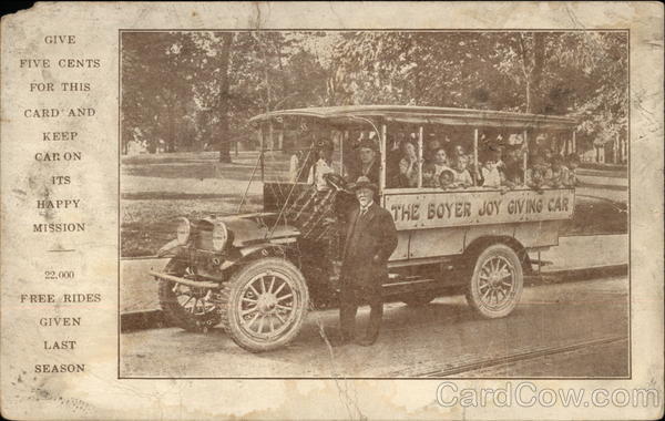 The Boyer Joy Giving Car Cars