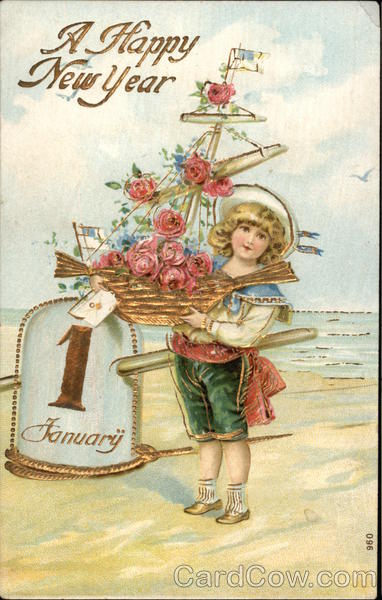 A Happy New Year January 1 Children