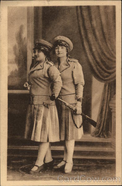 Two Women in Uniform