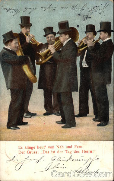 Men Playing Music