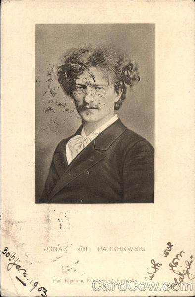 Jgnaz Joh. Paderewski Music
