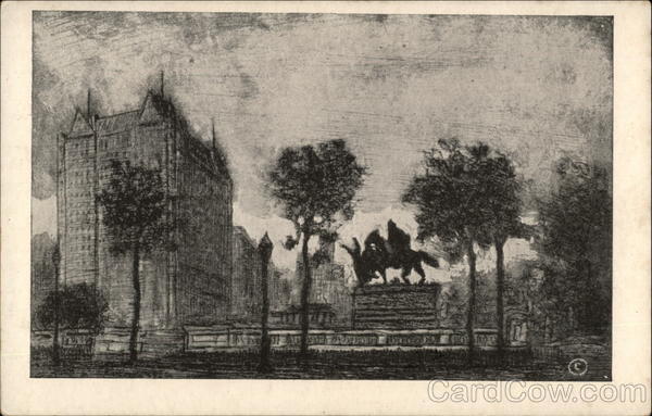 Plaza Hotel Overlooking Fifth Ave & 59th Street, NYC