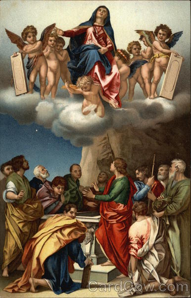 Assumption of the Virgin Mary Art