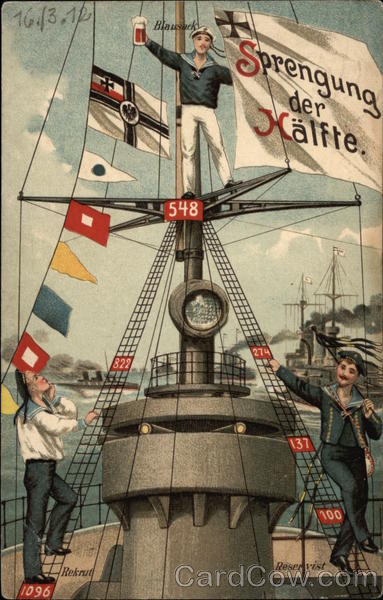 Sprengung der Kalfte