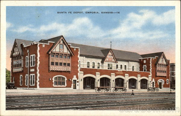 Santa Fe Depot, Emporia, Kansas Depots