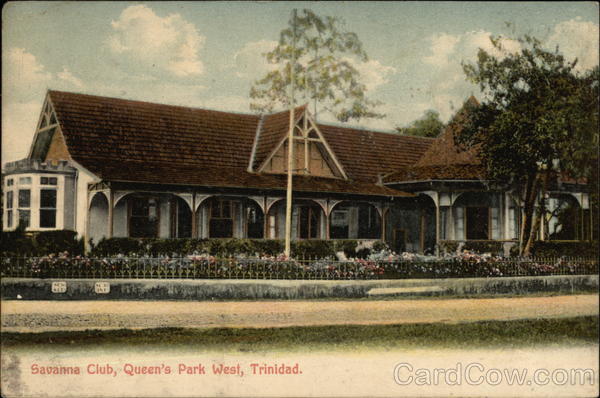 Savanna Club, Queen's Park West Trinidad Caribbean Islands