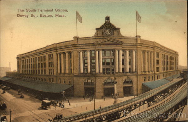 The South Terminal Station, Dewey Station - Boston, Mass