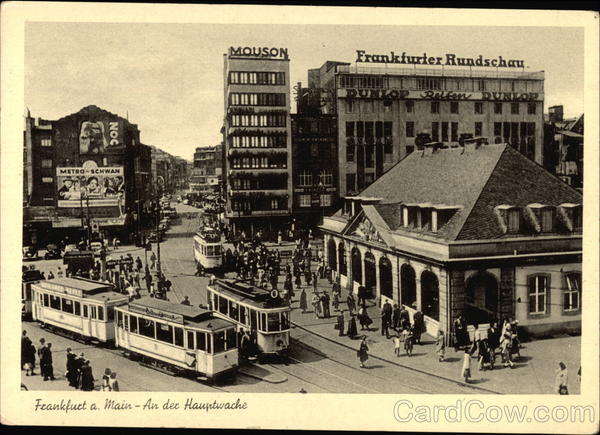 Main Street, Frankfurt Germany