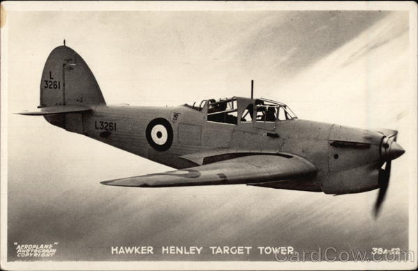 Hawker Henley Target Tower Aircraft