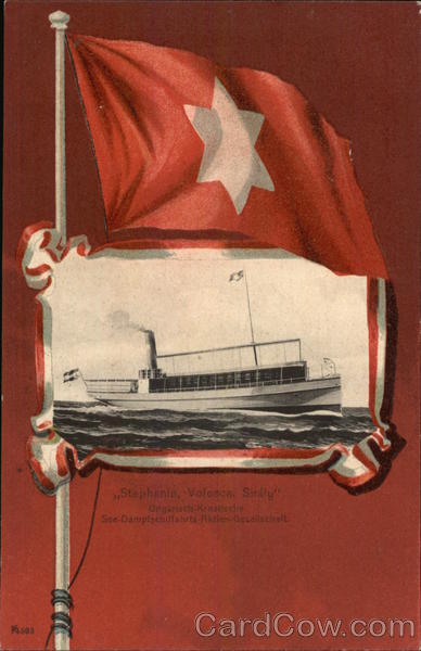 Stephanie, Volosca, Siraly - Cunard Line Steamer 