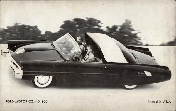 Ford Motor Co. - X-100 Cars