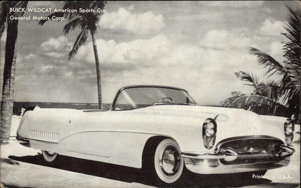 Buick Wildcat American Sports Car, General Motors Corp