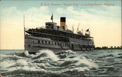 R. & O. Steamer "Rapids King" Postcard