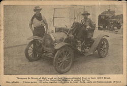 1907 Brush - One of the Oldest Gas Buggies in Actual Service Postcard