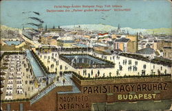 Parisi-Nagy-Aruhaz Budapest, Hungary Postcard Postcard