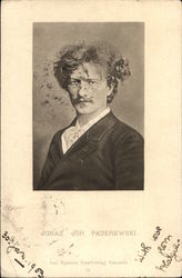 Jgnaz Joh. Paderewski Postcard